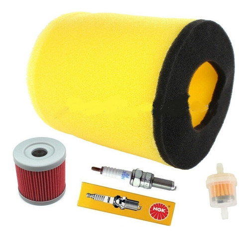 Kit Filtro Aire Aceite Bujia Suzuki Ltz Quadsport 400 2004