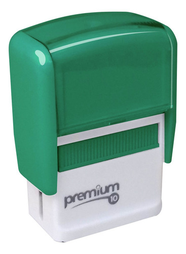Carimbo Automático Para Dentista Premium 10 Cor da tinta Preto Cor do exterior Verde
