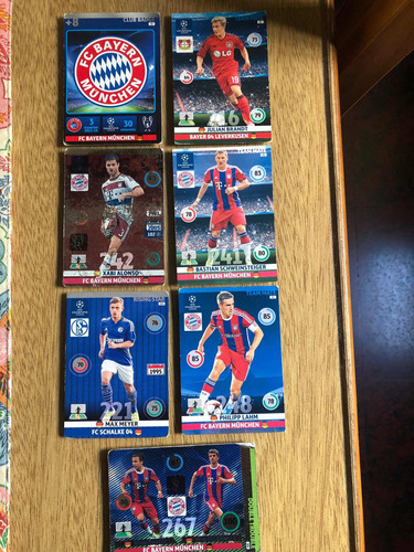 Figuritas Champions League Viejas