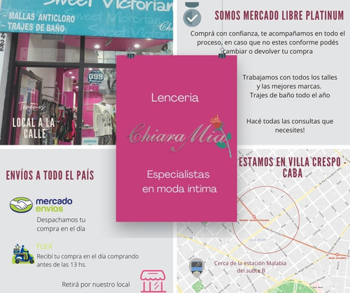 Imagen 3 de 3 de Tutta La Frutta Conjunto Algodón Stella Top Con Almohadilla