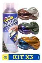 Comprar Kit Plasti Dip Pintura Metalizada X3 Aerosol Env