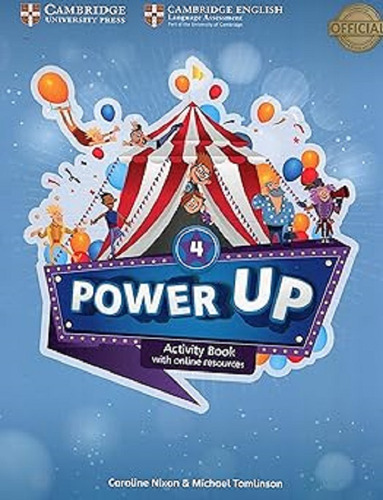 Power Up 4, De Activity Book. Editorial Cambridge, Tapa Blanda En Inglés