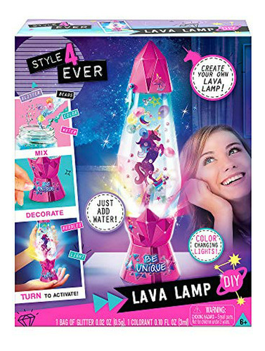 Lámpara De Lava - Kit De Lámpara De Lava Diy Style 4 Ever