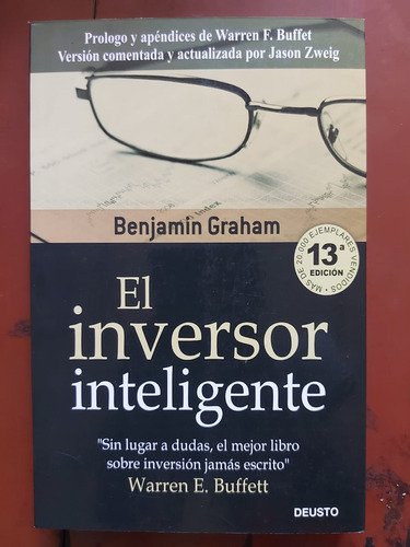 Libro El Inversor Inteligente Benjamin Graham