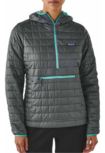 Patagonia Chamarra Nanopuff Bivy Pullover  Talla Xxs Verde N