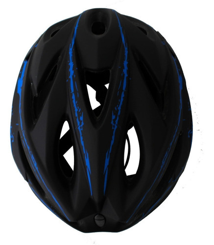 Imagen 5 de 6 de Casco Ciclismo Visor Removible Tuttobike Color Azul Talla Unitalla