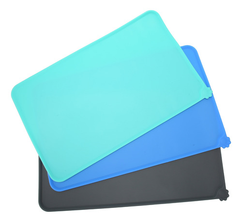 Manteles Individuales De Silicona Para Mascotas, Impermeable
