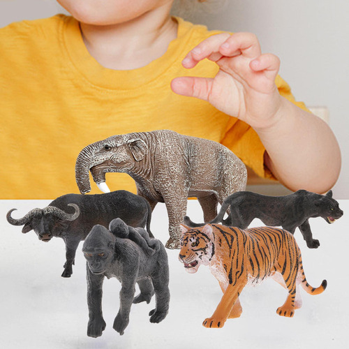 . 5x Figura De Animal Prehistórico Conjunto De Juguetes