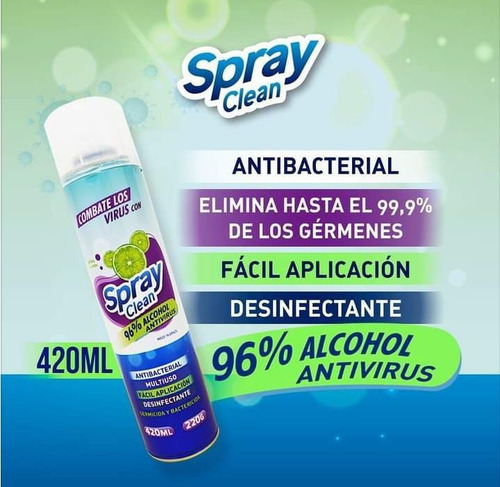 Spray Clean. 99%