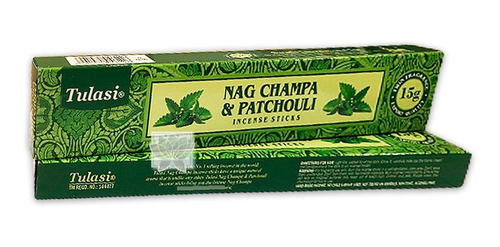 Incienso Tulasi Nag Champa Pachuli 15gr