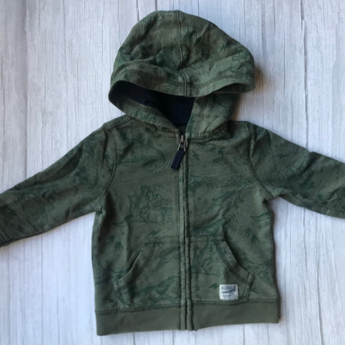 Campera Oshkosh Algodon Con Capucha / 9 Meses