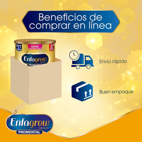 Leche De Crecimiento Enfagrow Etapa 3, Lata 800 G
