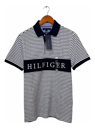 Playera Tipo Polo Tommy Hilfiger Original Nueva Hombre Meses sin