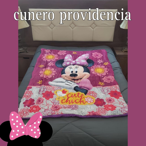 Cobertor Cunero Con Borreguita (medida 1.10mx1.40m)