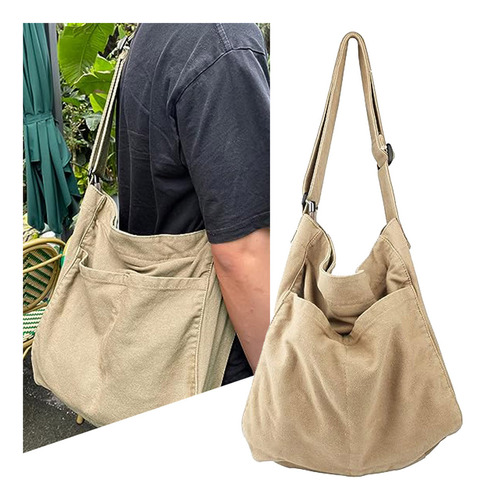 Bolsos Bandolera Escolar Para Mujer, Bolso De Mano Sólido.