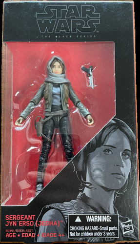 Sargento Jyn Erso (jedha) Star Wars Black Series