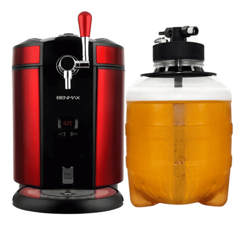Imagem 9 de 10 de Barril De Chopp 3,8 Litros Benmax Para Chopeira Philco