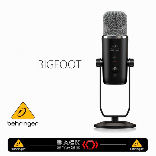 Behringer Bigfoot Micrófono Con Interface Usb Integrada