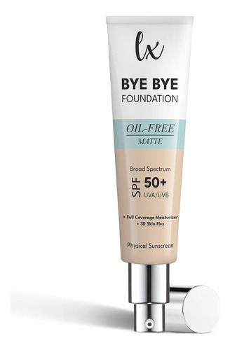 Lx Blend Bye Bye Foundation Crema Hidratante De Cobertura Ma