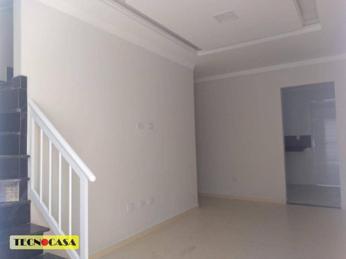 Imagem 1 de 26 de Sobrado Com 2 Dormitórios À Venda, 59 M² Por R$ 210.000,00 - Maracanã - Praia Grande/sp - So2164