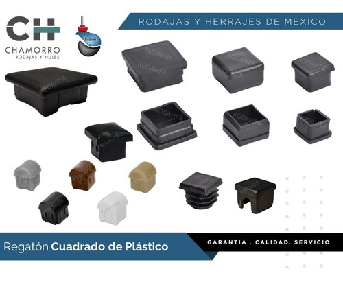 Regatón Tapón Para Andadera De 1 Contenido (100 Piezas)
