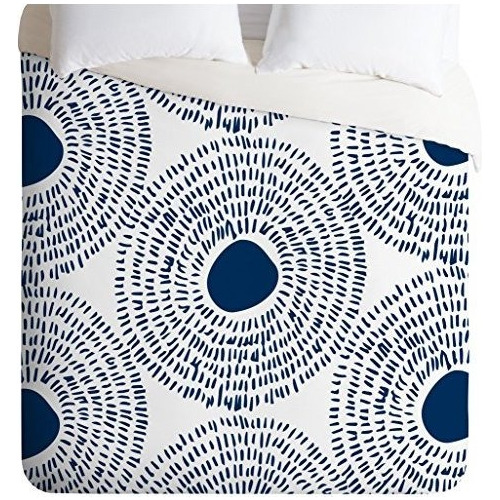 Deny Designs Funda Nórdica Camilla Foss Circles In Blue I