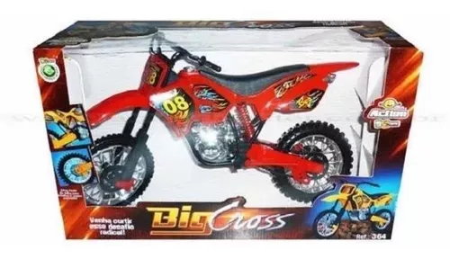 Vendo Moto de Trilha de Brinquedo Big Cross Bs Toys Usado