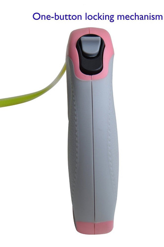 Plomo Caminando Retráctil Automático Perro Rosa Correa 116 P