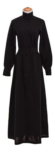 Vestido De Luto Victoriano Para Mujer, Estilo Victoriano Med
