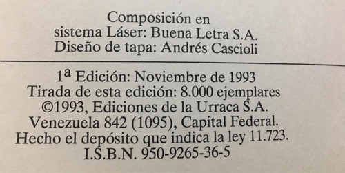 Perón. Mi Padre. Lucía Virgina Perón. Primera Edición 1993 (Usado)