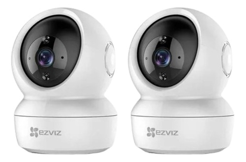 Cámaras Wifi Ezviz C6n Kit Por 2 Audio 360° Interior 2mpx