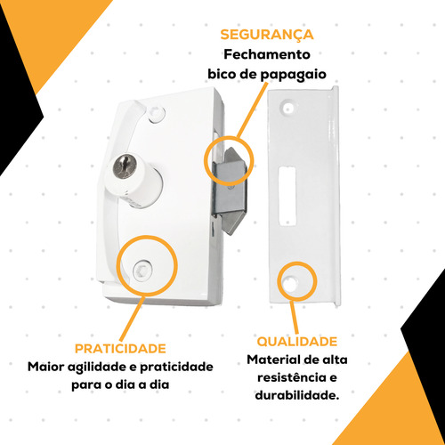 Kit 10 Porta Correr Vidro/alven. Linha 3000 Blindex Branco