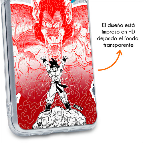 Funda Para Zte Dragon Ball Z Vegeta Goku Antigolpe Case