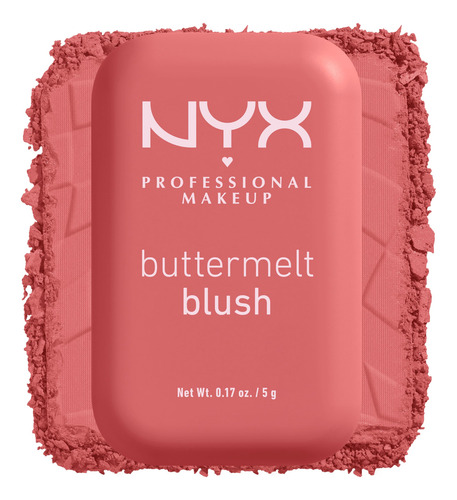 Maquillaje Profesional Blush Nyx Buttermelt Feeling Butta