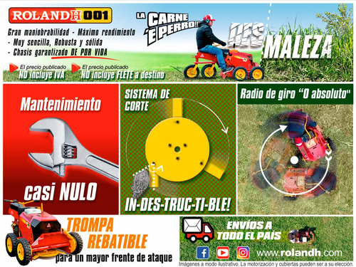 Motodesmalezadora Evo Motor Roland H 13 Hp Manual