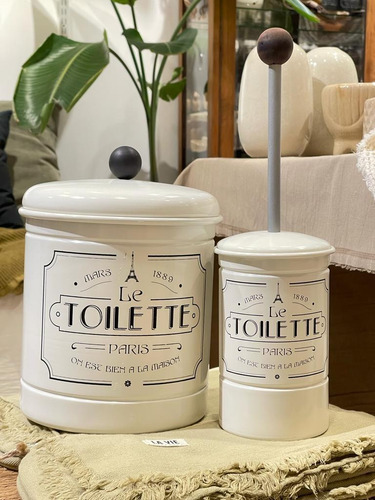 Porta Escobilla/ Escobilla Vintage Para Baño
