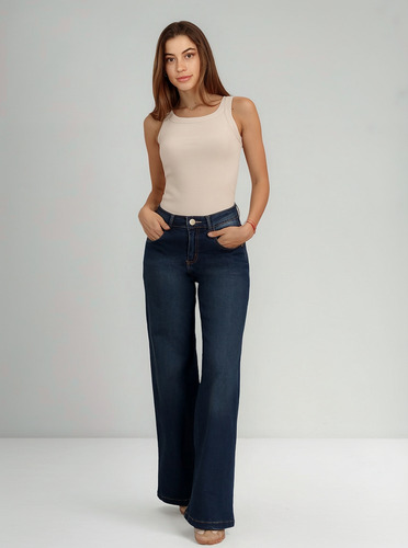Jeans Polly I Azul Divino Jeans