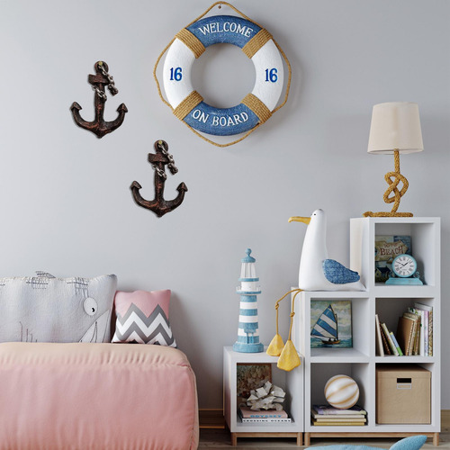 Ganchos De Pared Con Temática Náutica Gancho De Pared De Mar