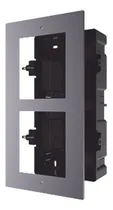 Comprar Base De 2 Espacios Para Empotrar Módulos De Videoporteros Color Gris Oscuro