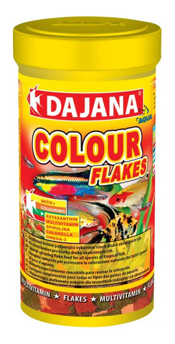 Dajana Colour Flakes 250ml Alimento Resaltador Color Peces