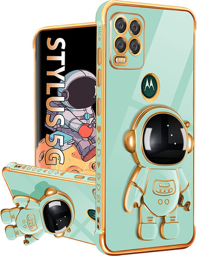 Funda Para Moto G Stylus 5g 2021-astronauta Celeste 