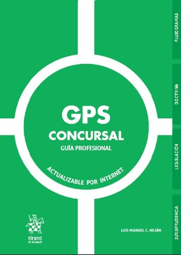 Gps Concursal. Guia Profesional (actualizable Por Internet), De C. Mejan, Luis Manuel. Editorial Tirant Lo Blanch, Tapa Blanda, Edición 1a En Español, 2022