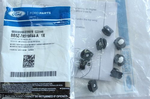 Imagen 4 de 6 de Kit Clip Platina Parabrisas Explorer 2012-18 Original