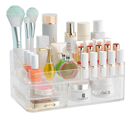 Hemtroy Organizador De Maquillaje Con Cajones, Organizador D