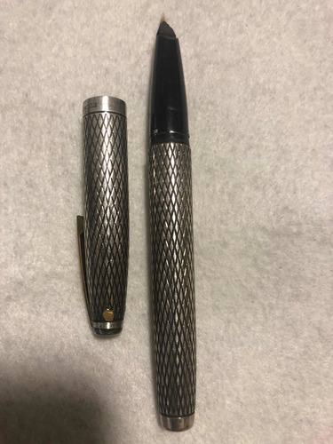 Lapicera Estilográfica Sheaffer Triumph Silver Gold Imperia