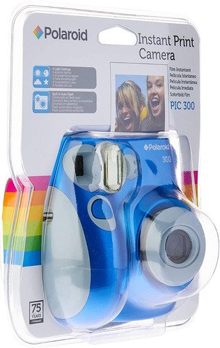 Câmera Polaroid Instantânea Com Filme 10 Poses Polpic300