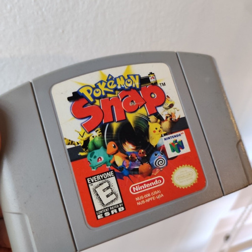 Imagen 2 de 4 de Pokemon Snap N64 Nintendo Original Excelente Estado.