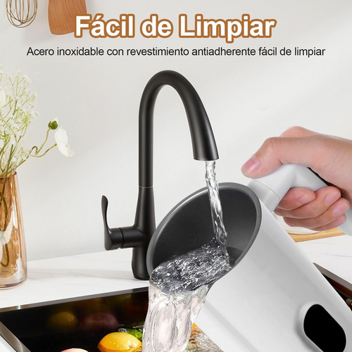 Espumador De Leche Eléctrico 4 En 1, 350ml Vaporizador Leche