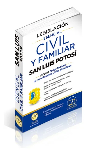 comprar Legislación Esencial Civil Y Familiar De San Luis Potosí 2025. Códigos Civil Y De Procedimientos Civiles De San Luis Potosí. Con Código Nacional De Procedimientos Civiles Y Familiares. Incluye Web App