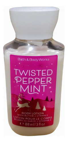  Body Lotion Twisted Pepper Mint Mini Bath&bodyworks Fragancia Rosas Tipo de envase Pote